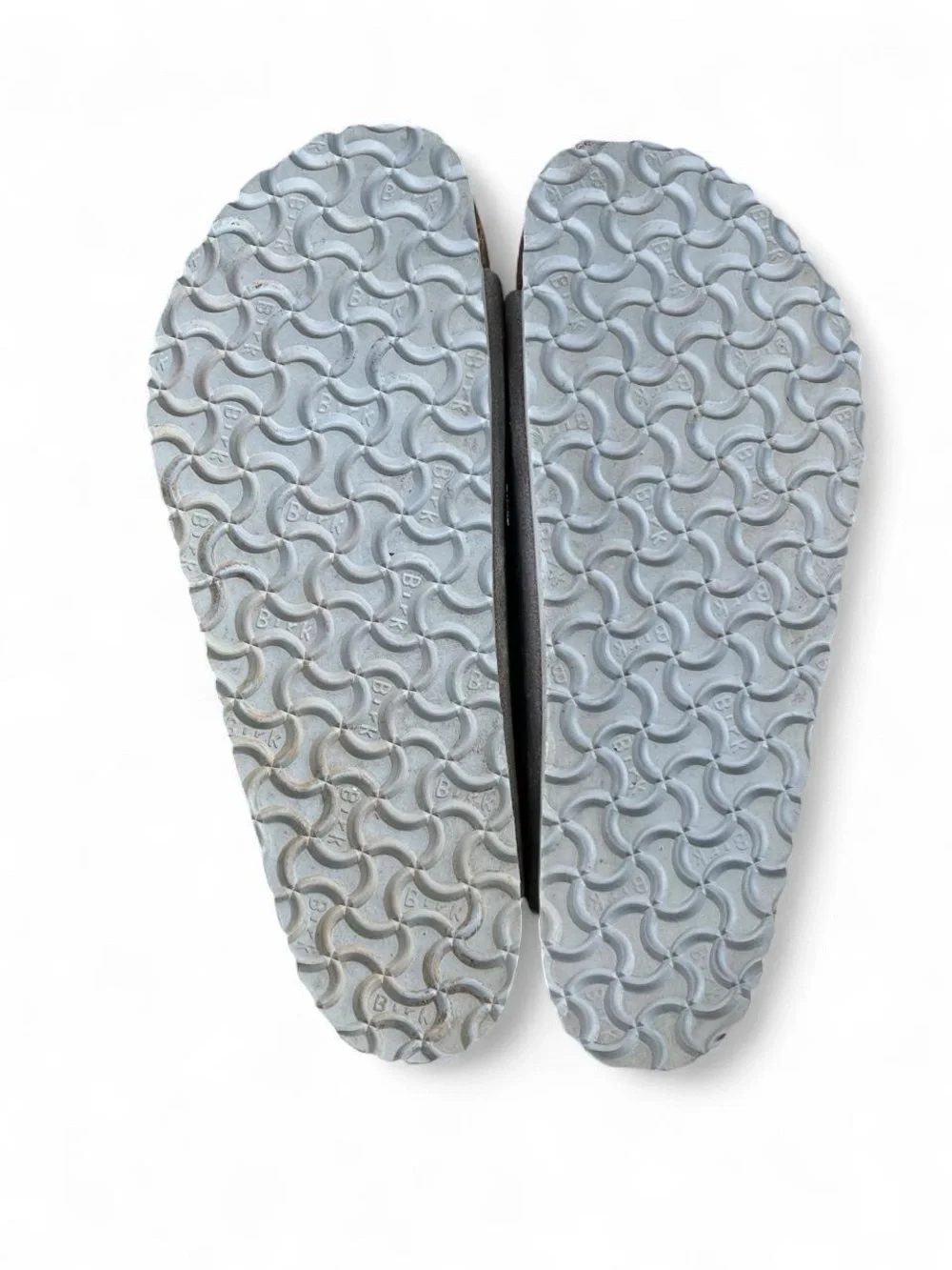 Birkenstock Arizona Soft Footbed Gray Suede Sandals EU 45 US Men's 12